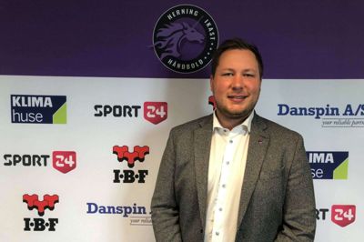 35-årige Daniel Grønhøj er ny sports- og salgsdirektør i Herning-Ikast Håndbold. Foto: Herning-Ikast Håndbold