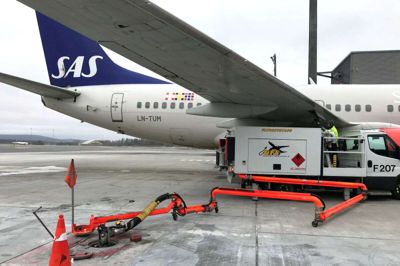 Rejsende i det nordlige Italien kommer ikke til at se bagenden af et SAS-fly før tidligst i april. SAS har forlænget sit flystop til Norditalien. (Arkivfoto)