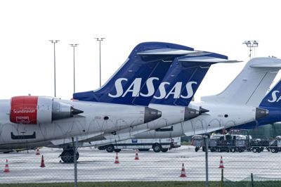 Flyselskabet SAS føler sig økonomisk udfordret, efter at coronavirusset fortsat spreder sig yderligere i de nordiske lande, skriver Dagens Næringsliv. (Arkivfoto).