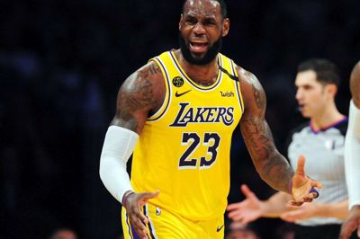 LeBron James har gang i en stor sæson sammen med holdkammeraterne fra Los Angeles Lakers.