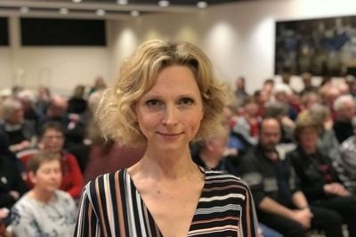 DRs Ruslands-korrespondent, Mathilde Kimer, var fuldstændig solgt, da hun første gang besøgte Rusland. foto: jette aaes