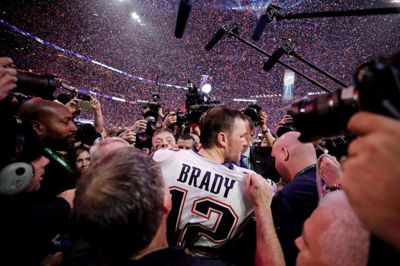 Efter to årtier hos New England Patriots fortsætter Tom Brady karrieren hos et andet hold. (Arkivfoto)
