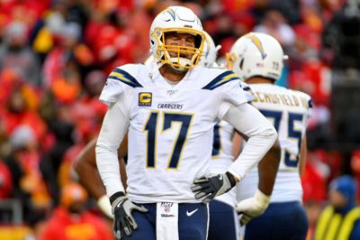 Philip Rivers skal fra næste sæson kaste bolde for Indianapolis Colts. (Arkivfoto)