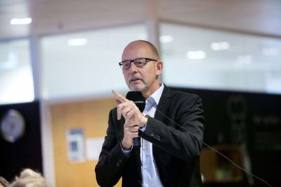 Folkeblads-direktør Alex Nielsen glæder sig til at komme i gang med Radio 4, hvor målet er »topkvalitet fra starten.« Foto: Jakob Stigsen Andersen