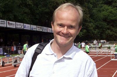 Sådan så Jakob Larsen ud i 2000, hvor han startede i Dansk Atletik Forbund. Efter to årtier i forbundet, siden 2007 som direktør, har han nu haft sidste arbejdsdag. (Arkivfoto)