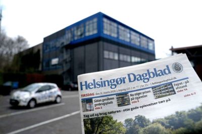 Helsingør Dagblad ser ud til at være reddet. Bladet og resten af North Media Aviser er solgt til Jysk Fynsk Medier. (Arkivfoto)