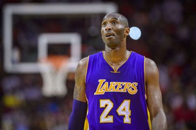 Los Angeles Lakers-stjernen Kobe Bryant vandt fem NBA-mesterskaber i sin karriere. (Arkivfoto)