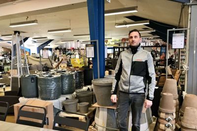 Jesper Mortensen, butikschef i XL Byg i Ikast. foto: jette aaes
