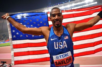 Christian Taylor, der er regerende olympisk- og verdensmester i trespring, har grundlagt The Athletics Association, der har foretaget en undersøgelse blandt sine medlemmer. (Arkivfoto).