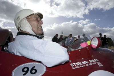 Stirling Moss gjorde sig i sin karriere inden for adskillige motorsportsklasser. (Arkivfoto)