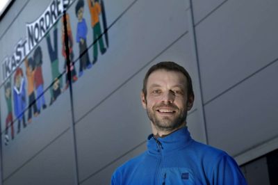 Jørgen Erik Schou, leder af SFO på Nordre Skole i Ikast, glæder sig over den konstruktive tilgang til genåbning fra både medarbejdere og forældre. foto: henrik ole jensen