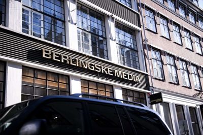 Berlingske Media i Pilestræde i København har i en mindre version leveret et større overskud i 2019 - men erkender at vilkårene i 2020 er meget anderledes på grund af coronakrisens påvirkning på annoncører. (Arkivfoto)