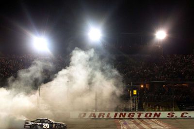 Racerbanen i Darlington er en af de ældste i den amerikanske motorsportsserie Nascar. (arkivfoto).