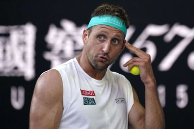 Tennys Sandgren er blandt de amerikanske spillere, der skal deltage i UTR Pro Match Series. Her ses han under Australian Open i år.