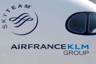 Antallet af passagerer hos Air France-KLM faldt med en femtedel til 18,1 million passagerer. (Arkivfoto)