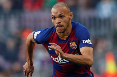 Martin Braithwaite blev i februar præsenteret på Camp Nou som ny spiller i FC Barcelona. Den 28-årige landsholdsangriber blev dermed den blot femte dansker i historien til at repræsentere storklubbens herrehold.