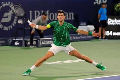 Novak Djokovic er Serbiens største sportsnavn i disse år.