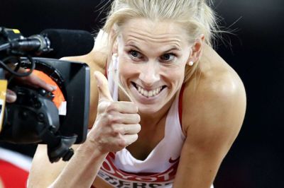 Hækkeløberen Sara Slott Petersen kommer fra 1. juni til at få et sæde i Team Danmarks bestyrelse. (Arkivfoto)