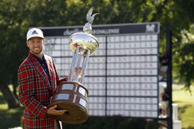Daniel Berger var en meget glad mand, da han kunne lade sig hylde for sin tredje sejr i karrieren på PGA Touren.