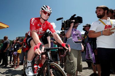 André Greipel kørte fra 2011 til 2018 for Lotto-holdet, hvor han havde stor succes.