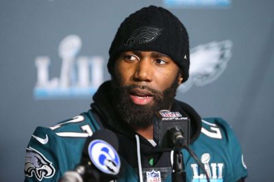Malcolm Jenkins spillede for Philadelphia Eagles fra 2014 til 2019, før han i marts igen skrev kontrakt med New Orleans Saints. (Arkivfoto)