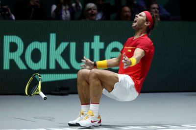 Rafael Nadal var med til at sikre Spanien sejr ved Davis Cup sidste år (Arkivfoto).