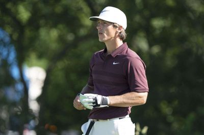 Thorbjørn Olesen ses her onsdag under første runde af Jyske Bank Danish PGA Championship i Himmerland (Arkivfoto).