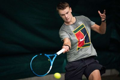Holger Rune er klar til semifinalen ved TP Open i svenske Båstad. (Arkivfoto)
