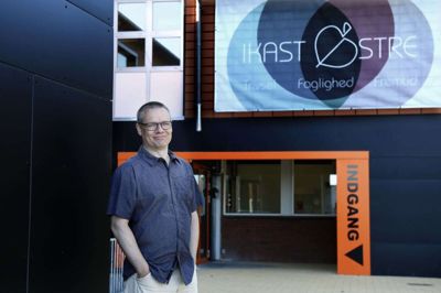 Tim Sølyst har haft børn på Østre Skole i 22 år, når den yngste om et års tid tjekker ud. De 18 år har han siddet i skolebestyrelsen, heraf flere år som formand. Foto: Henrik Ole Jensen