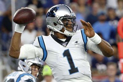 Den tidligere MVP i NFL Cam Newton har været plaget af skader de seneste sæsoner. Nu skal han genfinde sit topniveau hos New England Patriots. (Arkivfoto)
