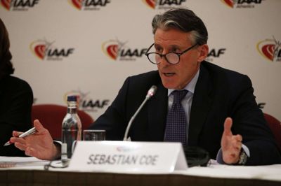 Sebastian Coe er endnu en gang utilfreds med Rusafs håndtering.