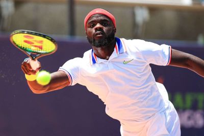 Fredag lokal tid efter en opvisningskamp sagde Frances Tiafoe, at han ikke havde følt sig på toppen nogle dage. Lørdag kom melding om positiv test. (Arkivfoto.)