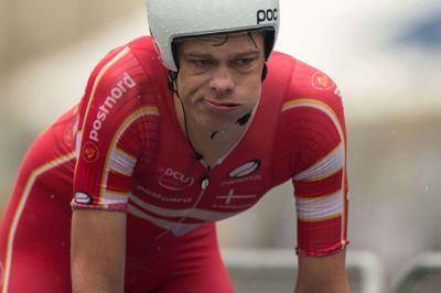Johan Price-Pejtersen er her fotograferet under VM sidste år, hvor han deltog i herrernes U23-enkeltstart.