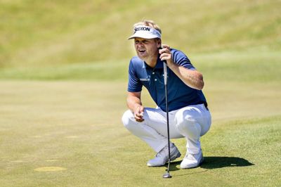 Søren Kjeldsen er blandt syv danske spillere, der fra onsdag stiller til start i British Masters på European Tour. Her ses Kjeldsen ved Danish PGA Championship i Himmerland i juni.