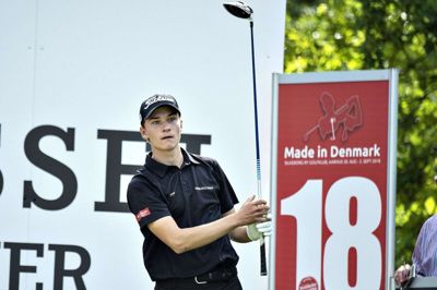 Rasmus Højgaard har fået en fin start på British Masters. (arkivfoto)