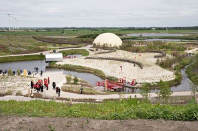 Naturkraft i Ringkøbing er en af helt nye vestjyske attraktioner, der kan trække flere gæster til området. Naturkraft er en 50 hektar stor attraktion, som skal ruste publikum til den grønne omstilling gennem leg og læring. (Arkivfoto)