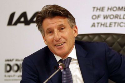 World Athletics-præsident Sebastian Coe er meget utilfreds med, at Det Russiske Atletikforbund endnu ikke har betalt en bøde, og det kan ende med at føre til udelukkelse af russerne. (Arkivfoto)