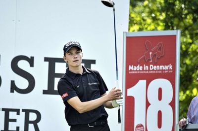 Rasmus Højgaard indledte med en god runde i Birmningham. (arkivfoto)