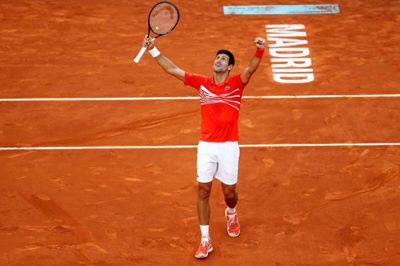 Novak Djokovic kan ikke forsvare sin titel ved Madrid Open i år. (Arkivfoto)