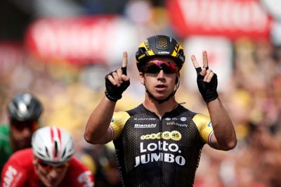 Dylan Groenewegen (på billedet) skal i fængsel, mener Patrick Lefevere.