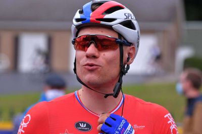 Fabio Jakobsen blev fredag vækket af den kunstige koma, som han har været i efter styrtet onsdag ved Polen Rundt. (Arkivfoto)
