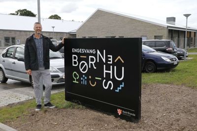 - Det er et enormt dejligt sted, siger Rudi Horsager Mikkelsen, der er leder af Engesvang Børnehus. Foto: Henrik Ole Jensen