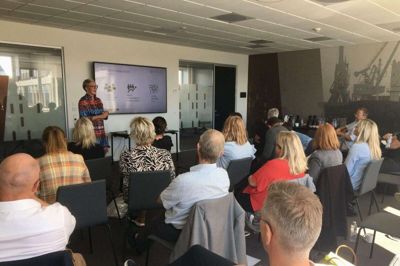 Fra netværket af danske citychefers seneste møde i Fredericia. Foto: Privat