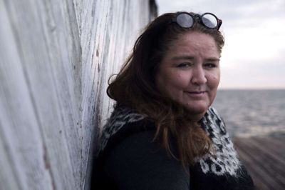 Lone Theil gæster Nørre Snede. Foto: Privatfoto