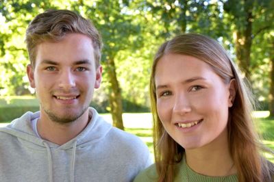 Tine Mosbæk Kristoffersen og Jesper Ellehauge Pedersen fik aflyst deres højskoleophold i Israel på grund af Corona-nedlukningen af landet. Dermed får de ikke mulighed for at holde foredrag for Kirke til Kirke-projektet i provstierne i Ikast og Herning. Foto: privat
