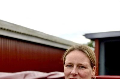 Anita Kaag er minkavler i Bording, hvor farmen har en besætning på 21.000 mink. Forældrene grundlagde farmen i 1984. Foto: Jette Aaes