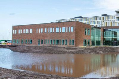 Nido Danmark, blandt andet støttet af Bestseller og Ikast-Brande Kommune, skal danne faglig rede for forskning og uddannelse i forbindelse med det kommende regionssygehus i Gødstrup - som moderne modspil til traditionelle forskningsmiljøer i universitetsbyerne. Foto: Pr, Søren Braad Andersen
