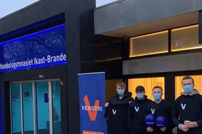 VU har taget hul på opgaven med at få flere unge til at interessere sig for politik op til næste års kommunalvalg. Foto: PR-foto