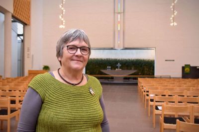 Trine Bæk har været glad for at føle, at hun har kunnet gøre en forskel som menighedsrådsformand i Fonnesbæk Sogn. Foto: Privat