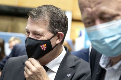 Borgmester i Ikast-Brande Kommune, Ib Lauritsen (V), er indkaldt til møde om covid-19-situationen af Sundheds- og Ældreministeriet. Foto: Tom Laursen
